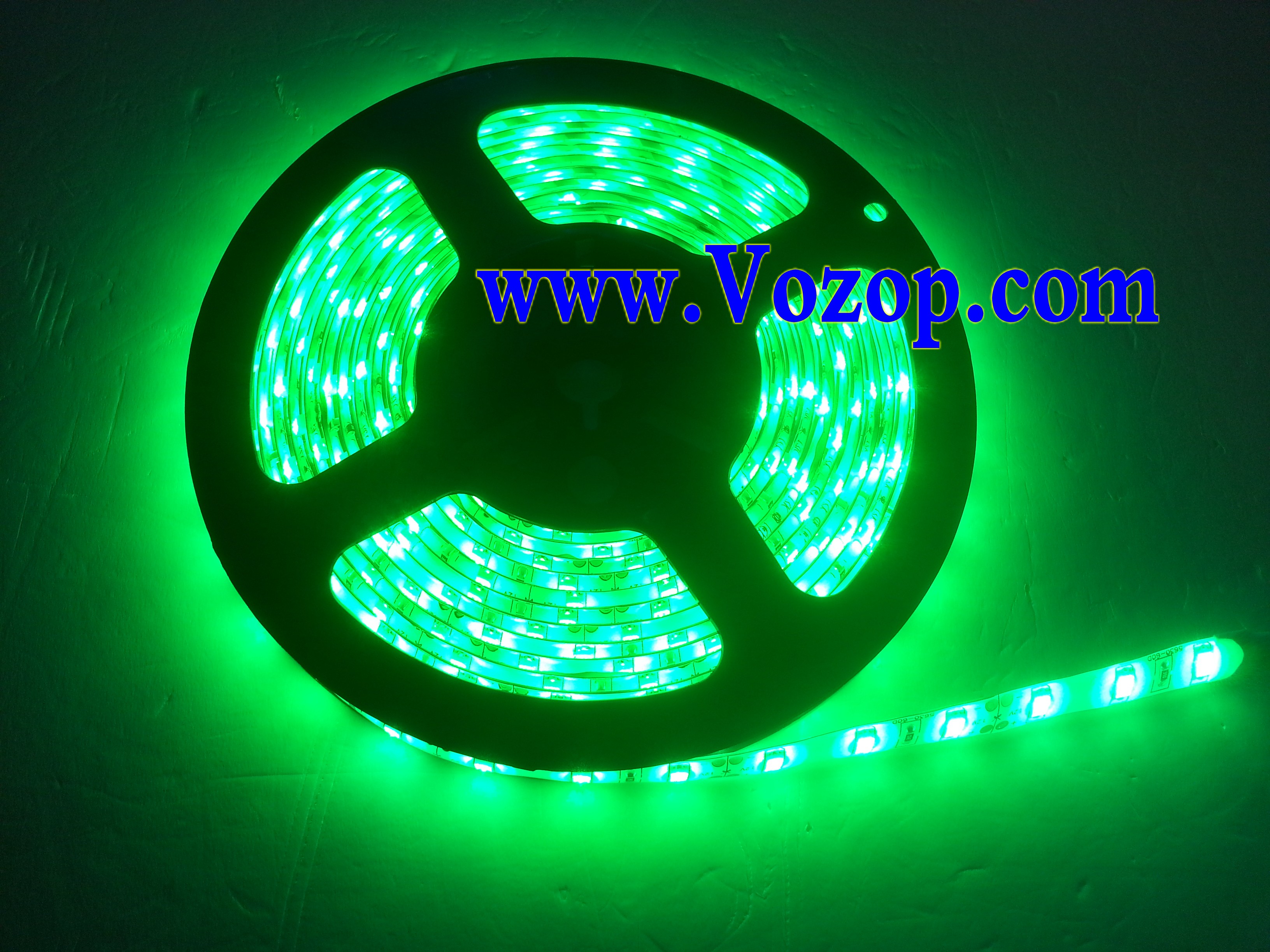 16.4_feet_300_LEDs_Green_5630_SMD_LED_Tape_Strip_Ribbon_Light
