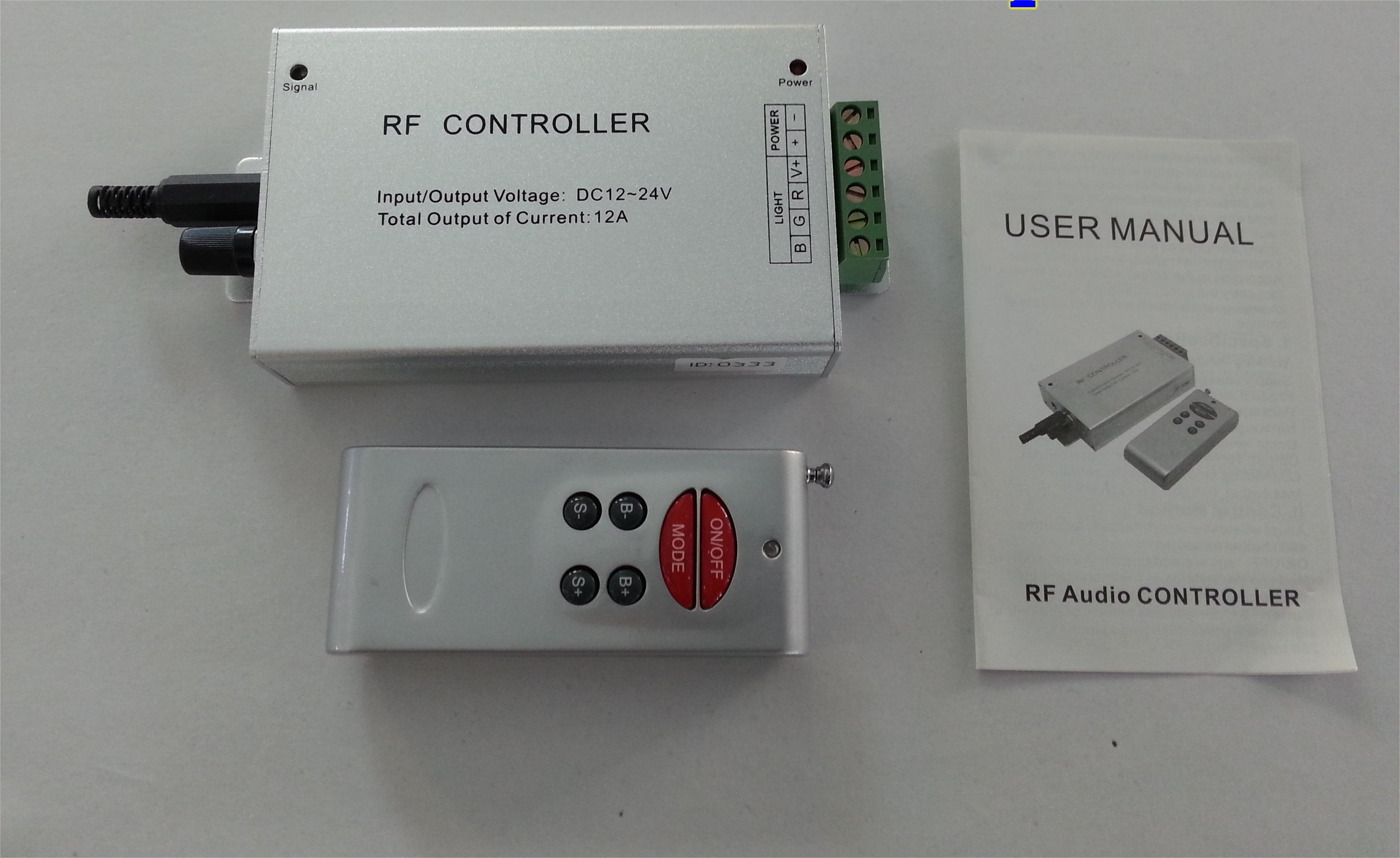 6_Key_RGB_RF_Audio_led_Controller