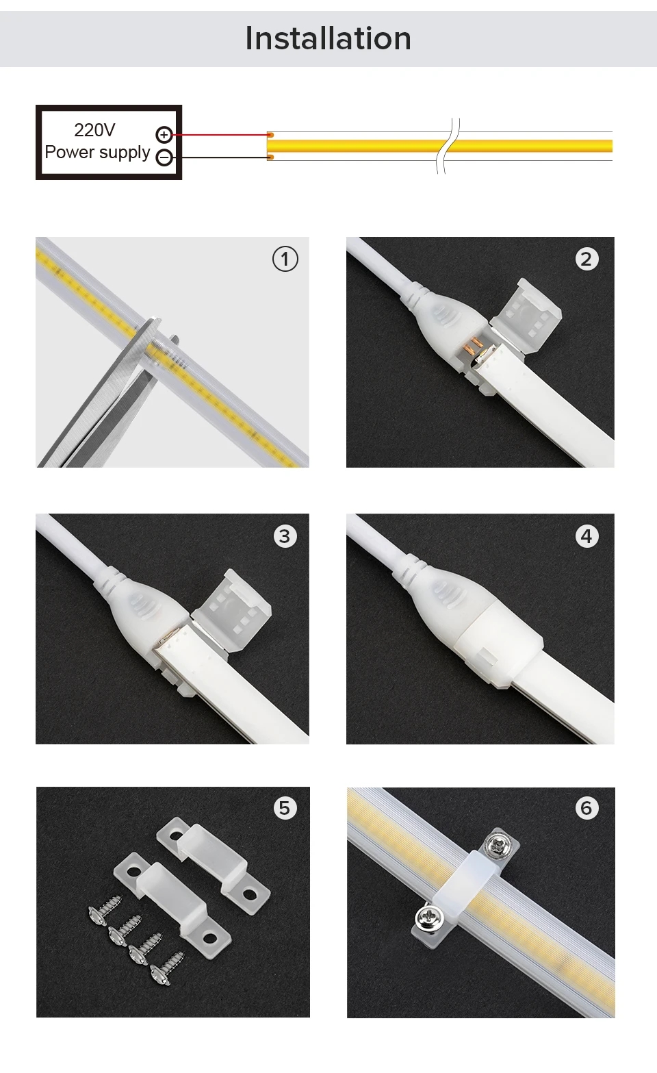 AC220V_FCOB_LED_Light_IP65_288_420_Leds_Safety_5