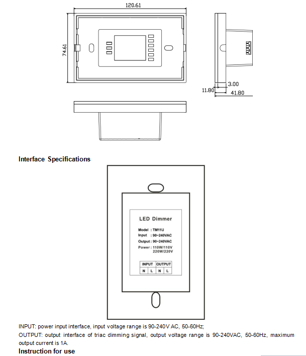 American_Standard_Touch_Triac_Dimmer_TM11U_1