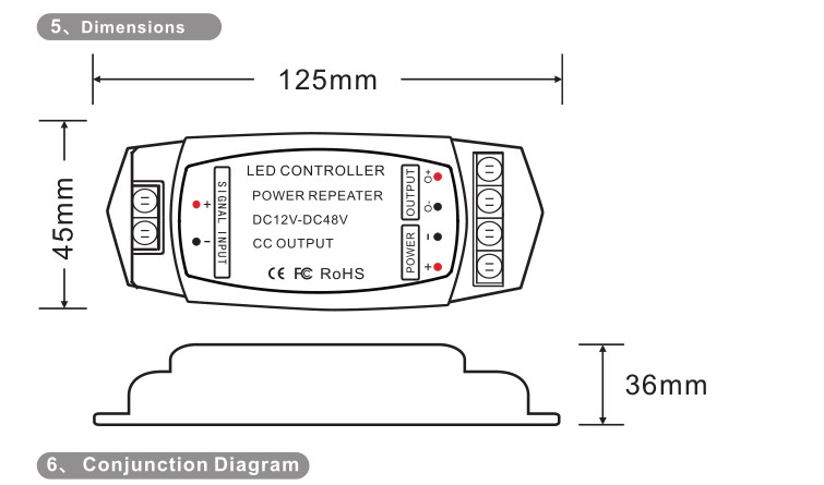 Bincolor_BC_991_DC_12_48V_Power_Repeater_Led_Controller_3