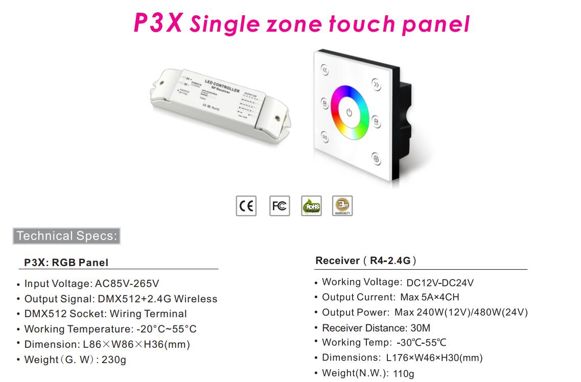 Bincolor_Controller_P3X_R4_2.4G_3