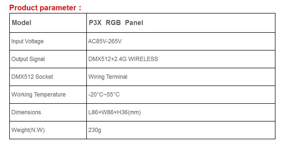 Bincolor_Controller_P3X_R4_CC_2.4G_1