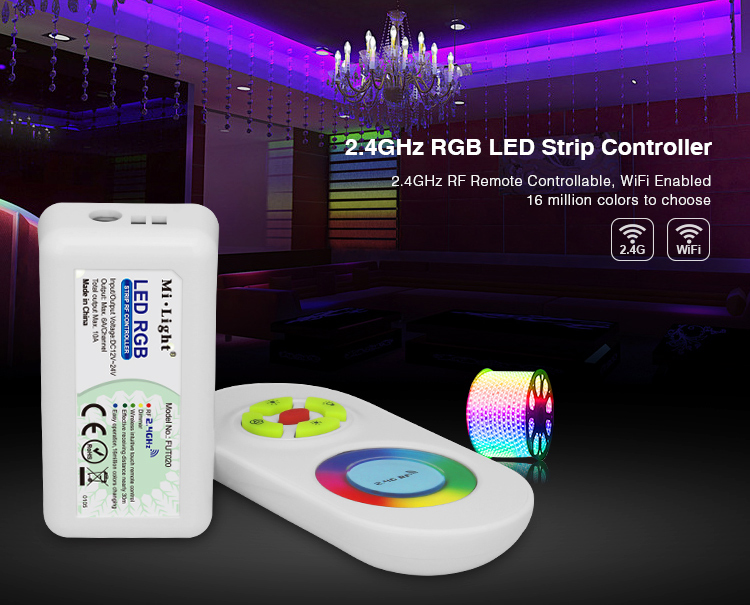 DC12V_24V_MiLight_FUT020_2.4GHz_RGB_LED_Strip_Controller_1