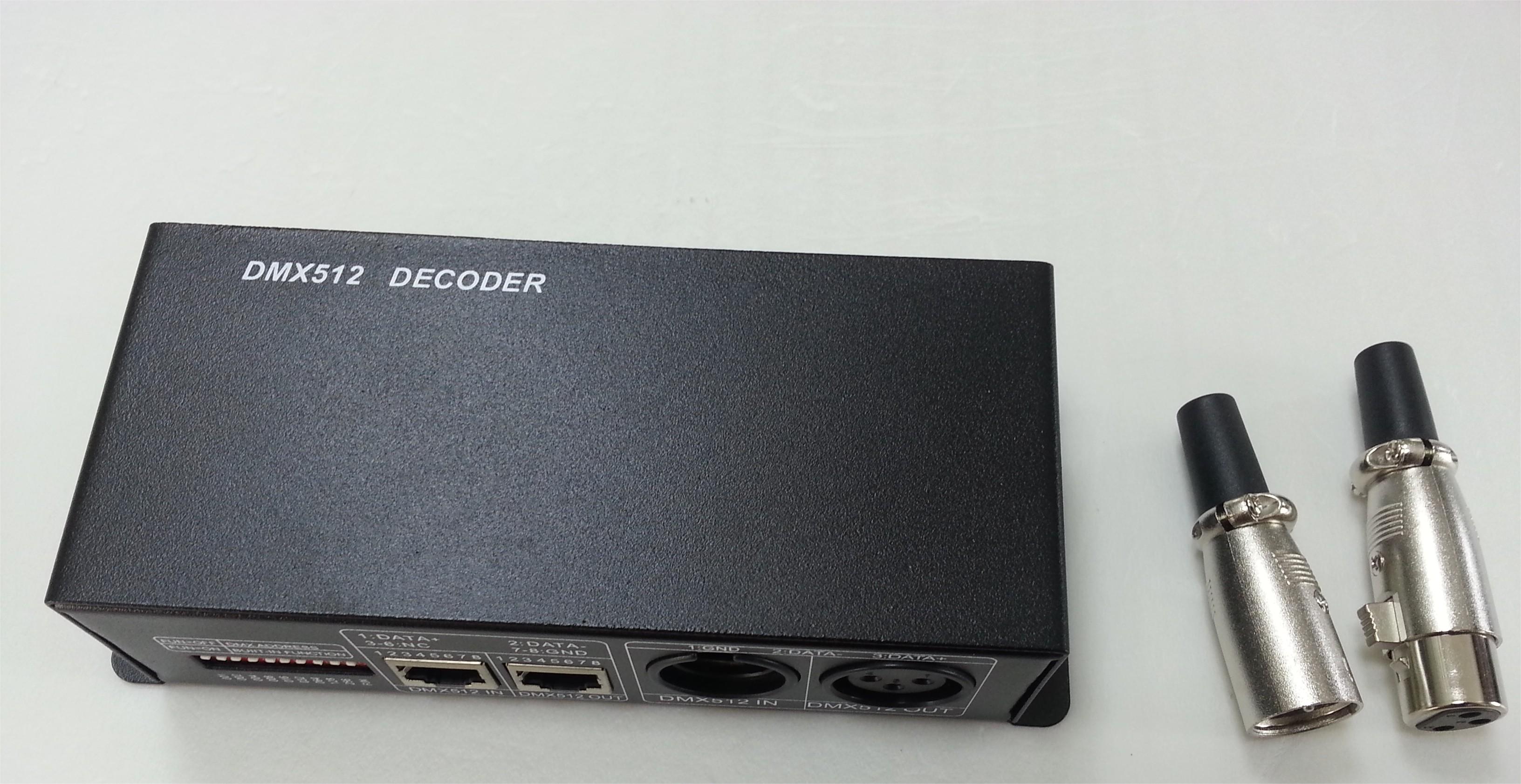 DMX_Decoder_with_XLR_Ports_LED_Controller