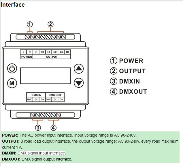 DMX_Triac_Dimmer_Led_Controller_AC90V_240V_3_Channels_DMX302_wholesale