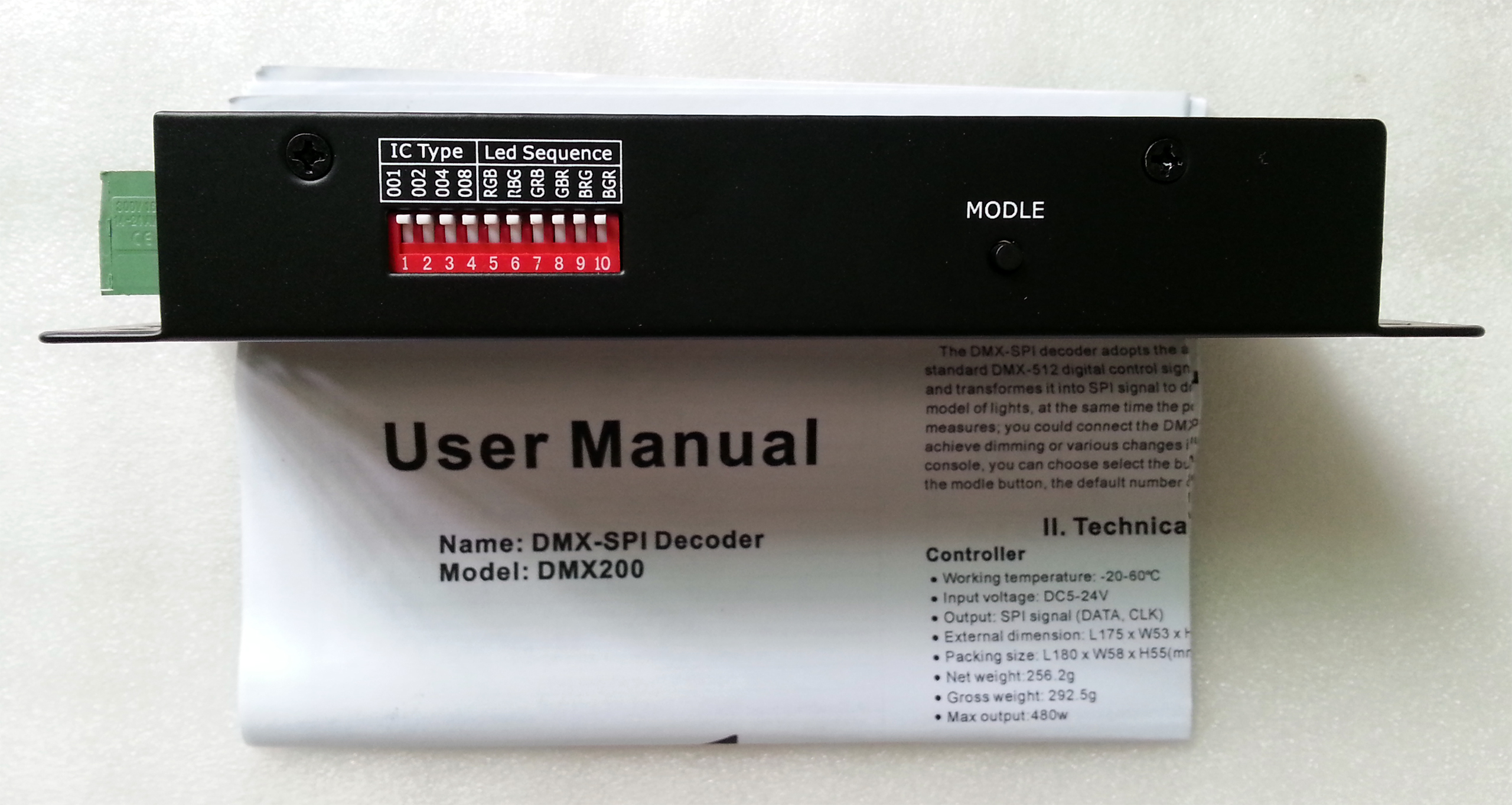 DMX_digital_SPI_decoder