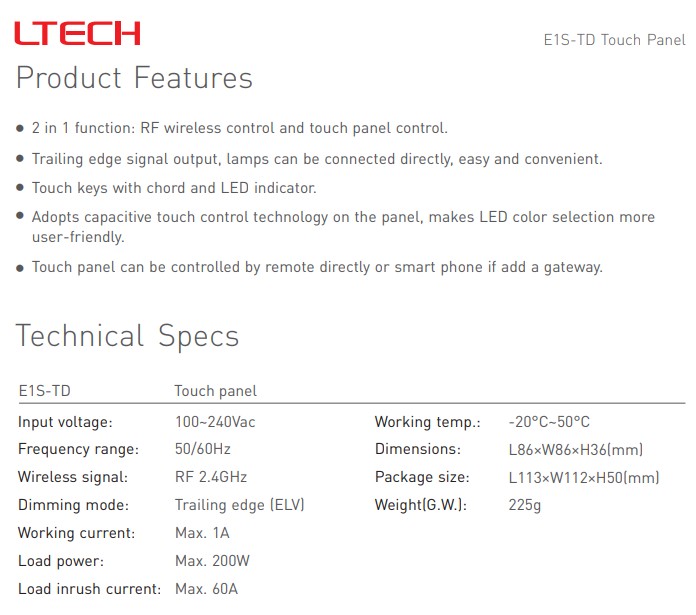 E1STD_Touch_Panel_Dimming_RF_Wireless_Wiring_4