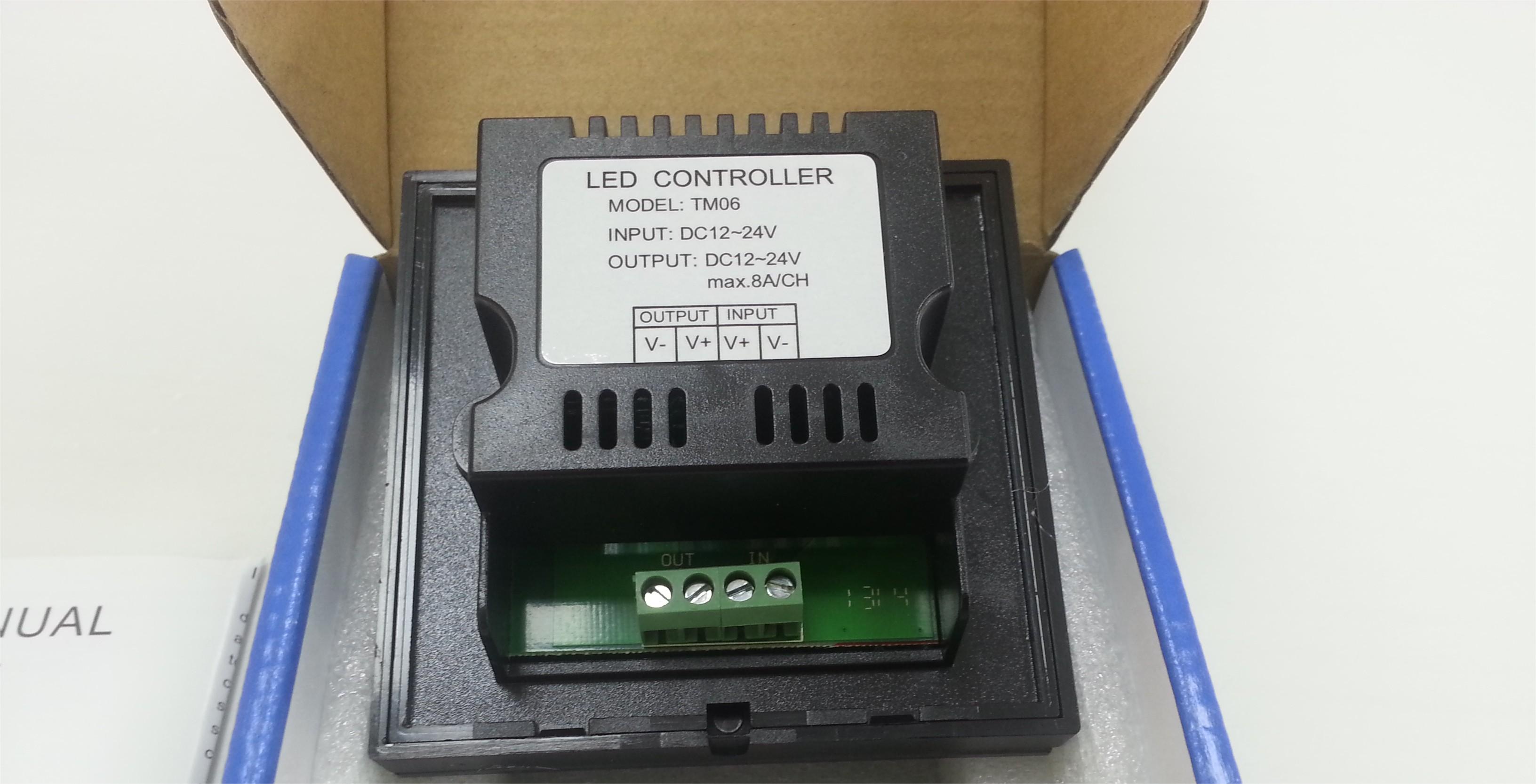 LED_Touching_Panel_Dimmer_for_Single_Color_LED_Strip_Light_Controllers