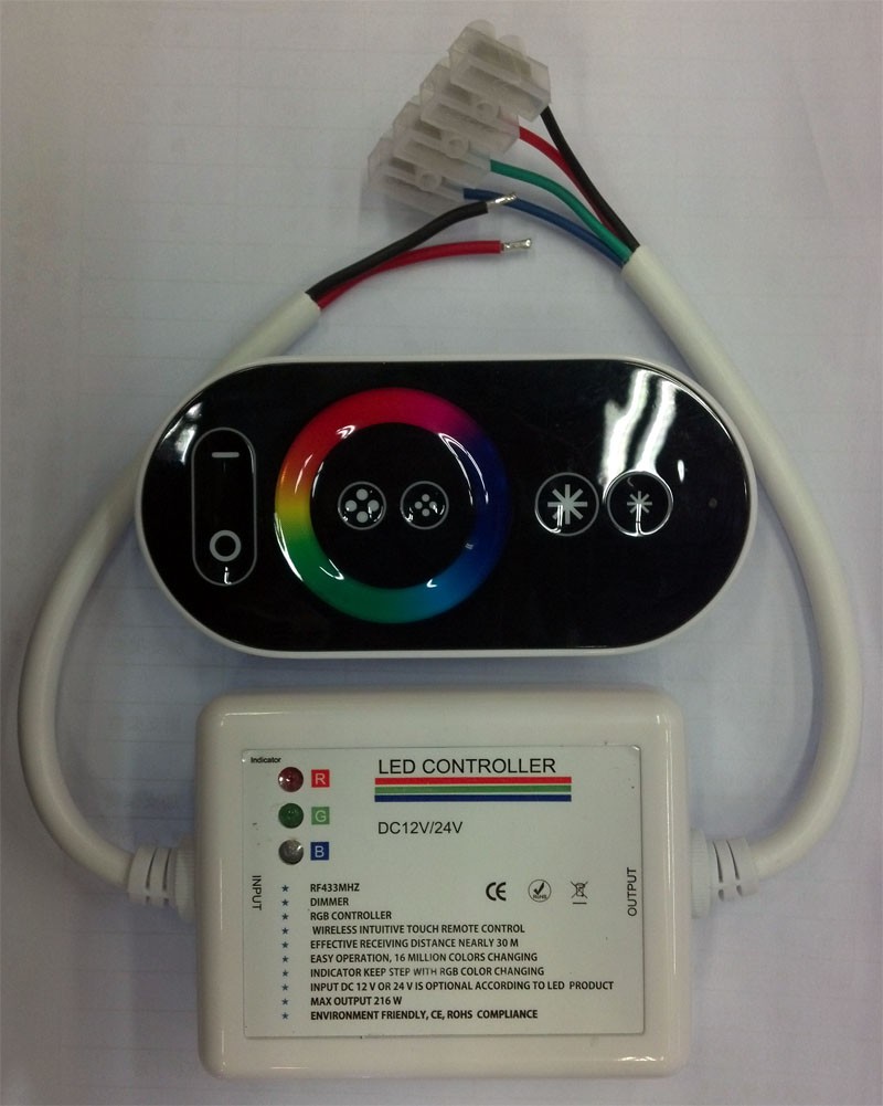 LED_controllers_black_touch_sensitive_rgb_rf_remote_controller