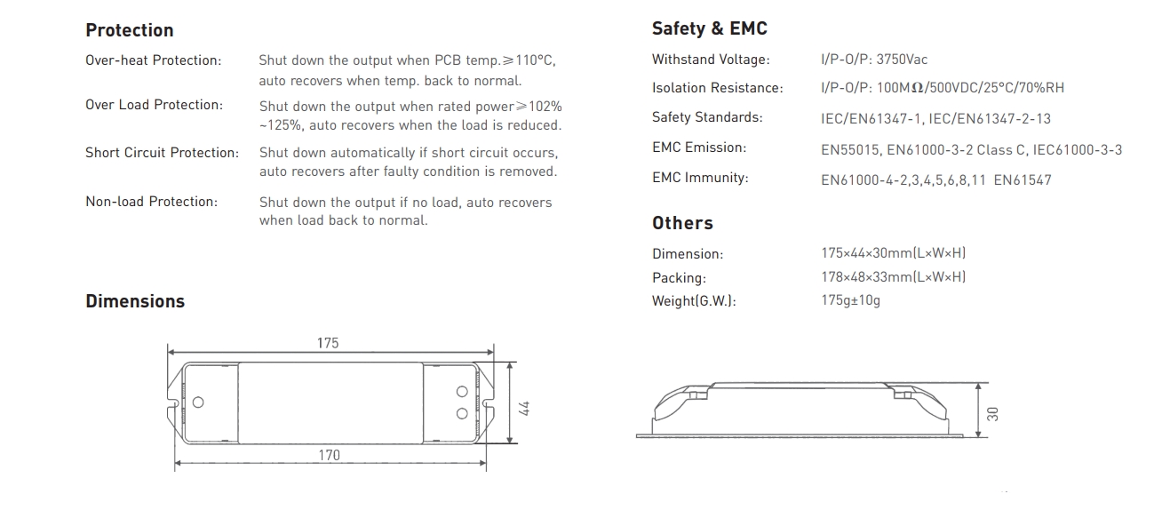 LTECH_DALI_15_100_700_U1P2_CC_DALI_Dimmable_Driver_3