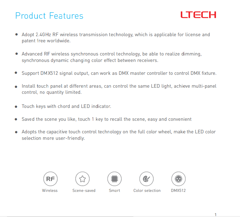 LTECH_DMX512_Master_Controller_EX4S_2