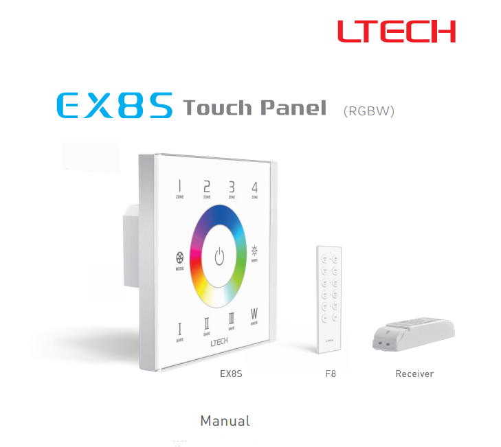 LTECH_DMX512_Master_Controller_EX8S_1