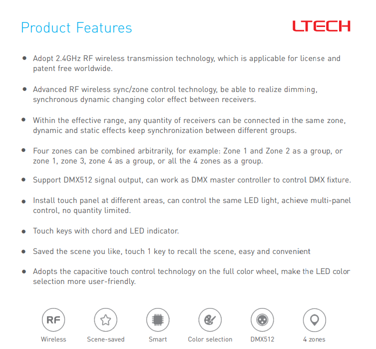 LTECH_DMX512_Master_Controller_EX8S_2