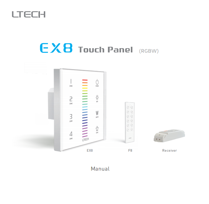 LTECH_DMX512_Master_Controller_EX8_1