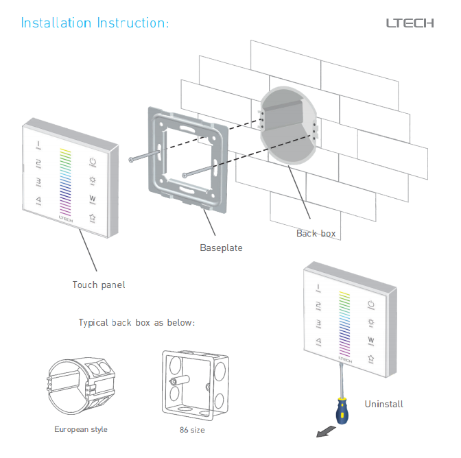 LTECH_DMX512_Master_Controller_EX8_5