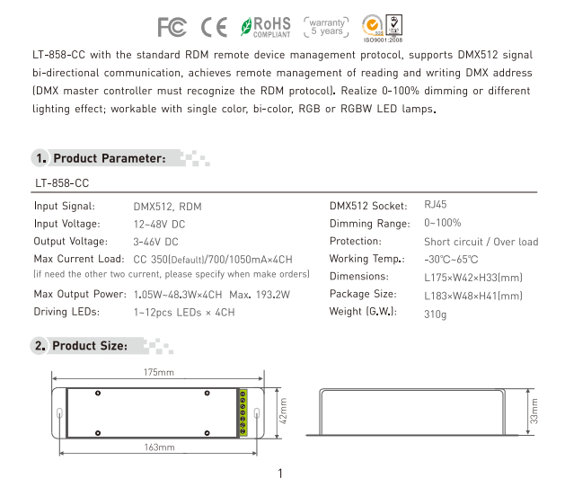 LTECH_DMX_controller_LTECH_LT_858_CC_1