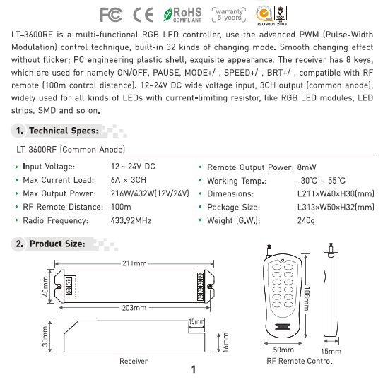 LTECH_LED_Driver_RGB_Controller_1