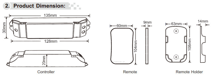 LTECH_Led_Pixel_Controller_SPI_16_M16_4