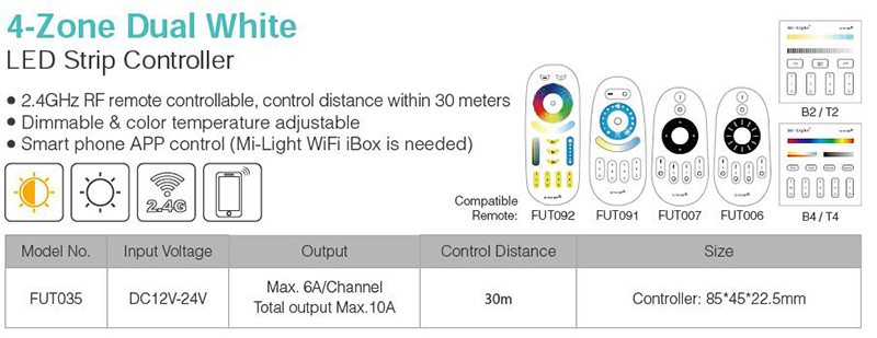 Led_controller_dimmer_Milight_controller_ABS_led_strip_1