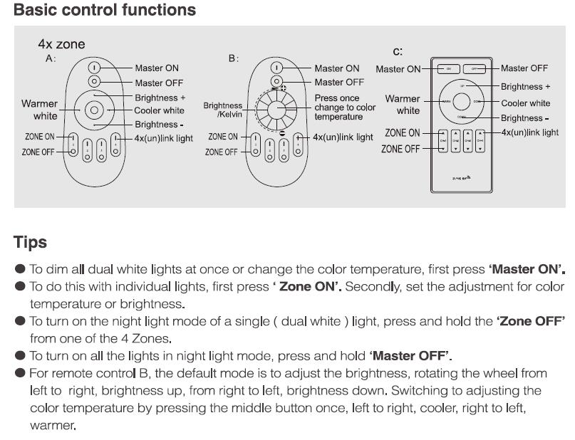 Led_controller_dimmer_Milight_controller_FUT006_RF_3