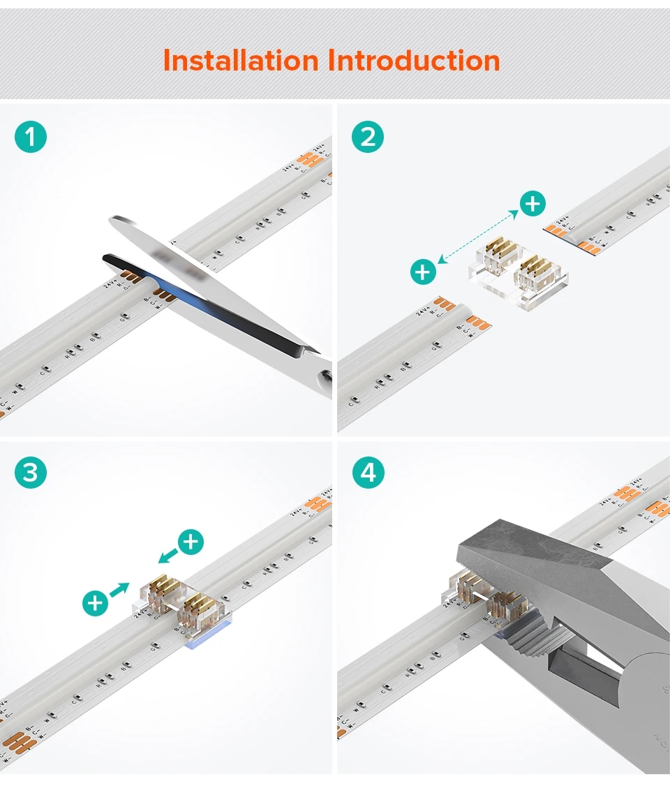 PWM_5pin_RGBW_6pin_RGBCCT_SPI_3pin_RGBIC_12mm_12_24_10