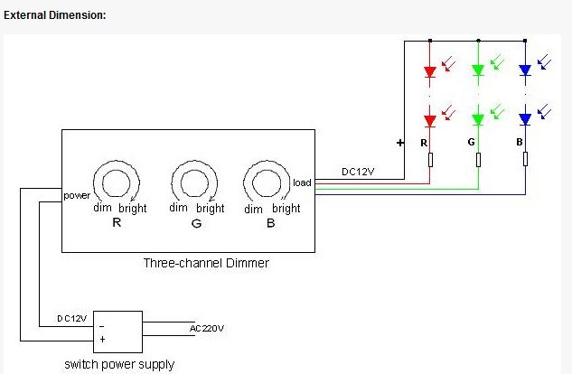 RGB_LED_Dimmer_Adjustable_Bright_Controller3