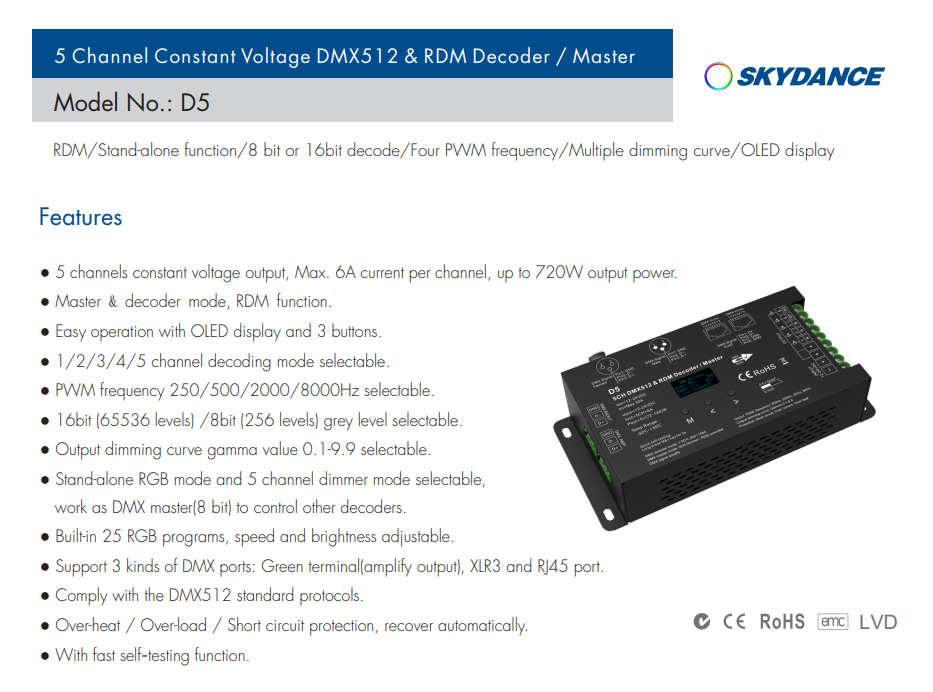 Skydance_D5_Led_Controller_OLED_1