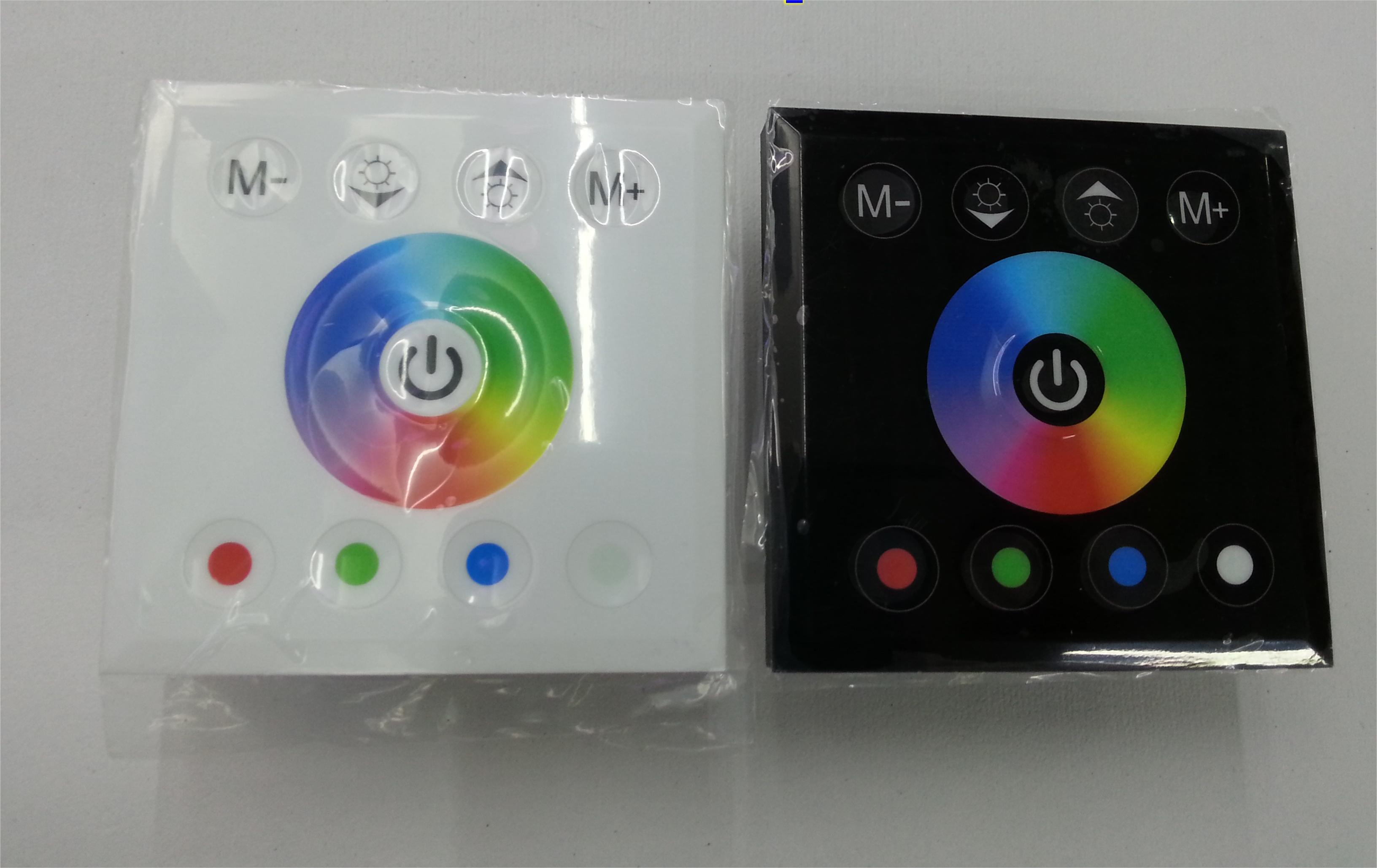 Touch_Panel_Full_Color_Dimmer_Controller_For_RGBW_RGB_Strip_12_24V_controls