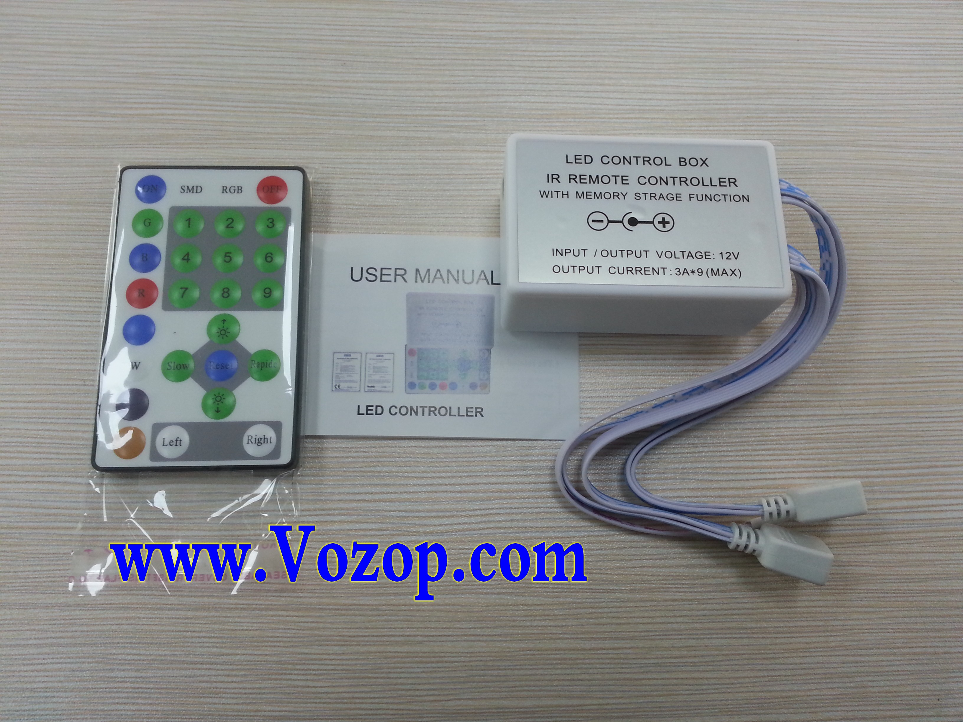 25_Keys_Horse_Race_IR_Remote_RGB_LED_Controller