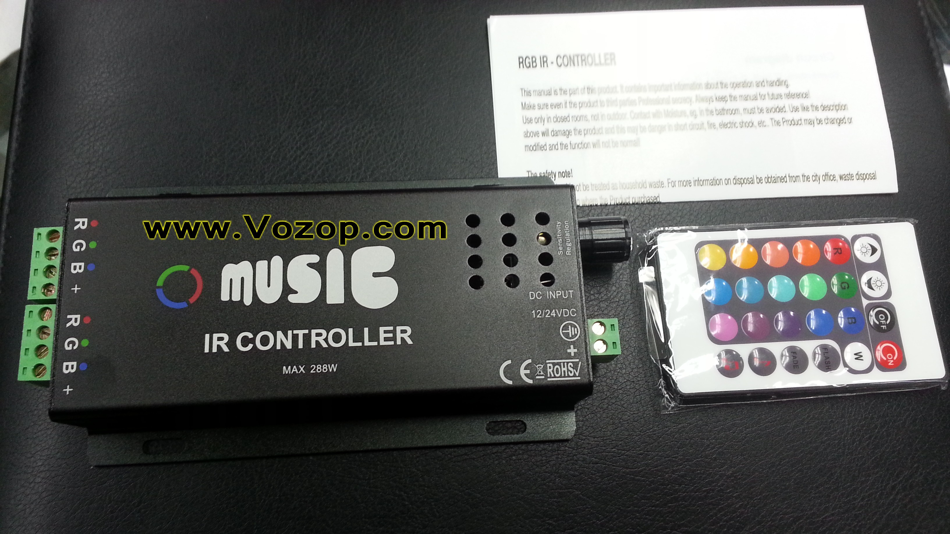 288W_Music_IR_Controller_Audio_Sound_Driver_Activated_IR_for_LED_RGB_Strip_Light