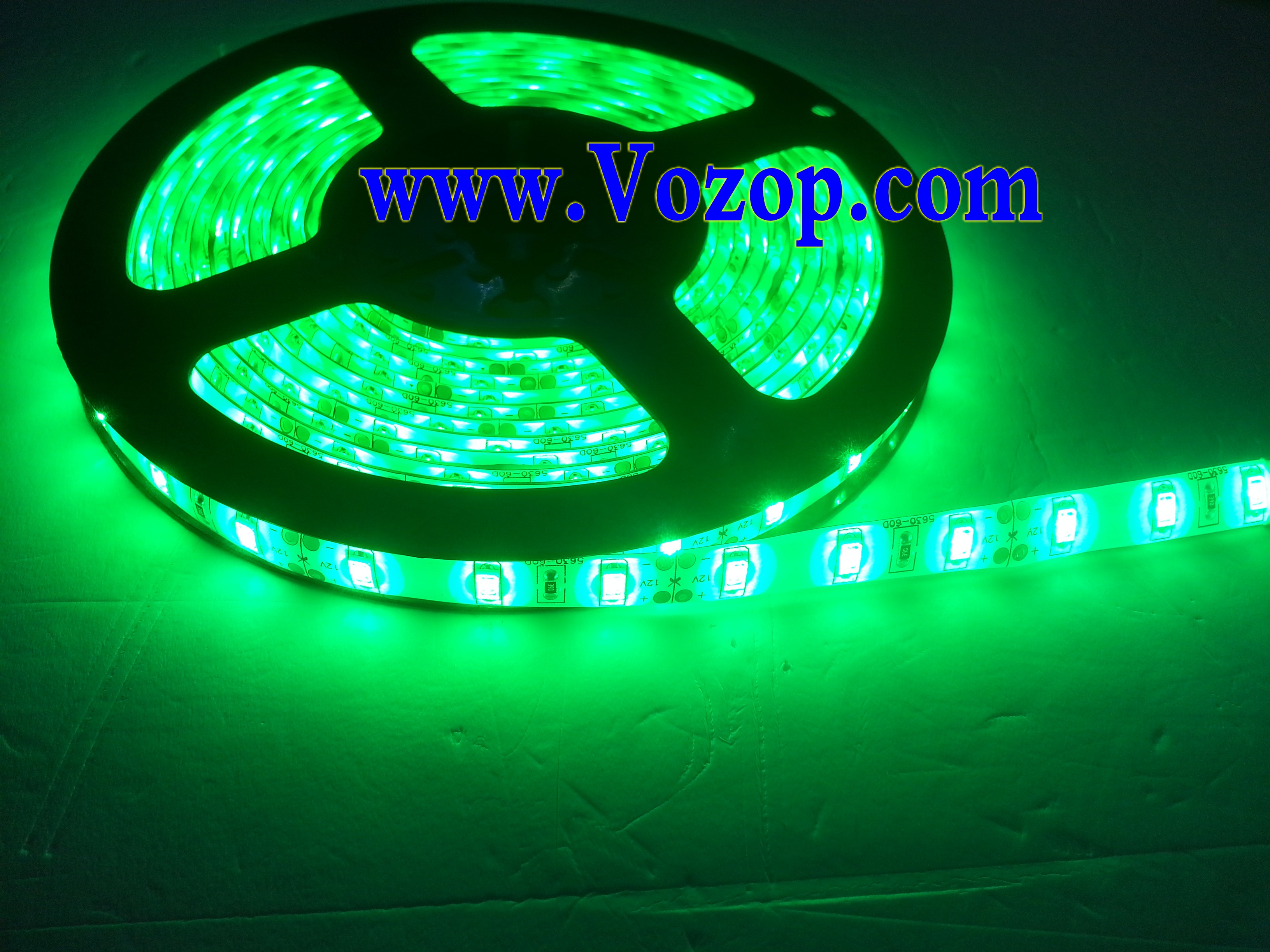 300_LEDs_Green_5630_SMD_LED_Tape_Strip_Ribbon_Light