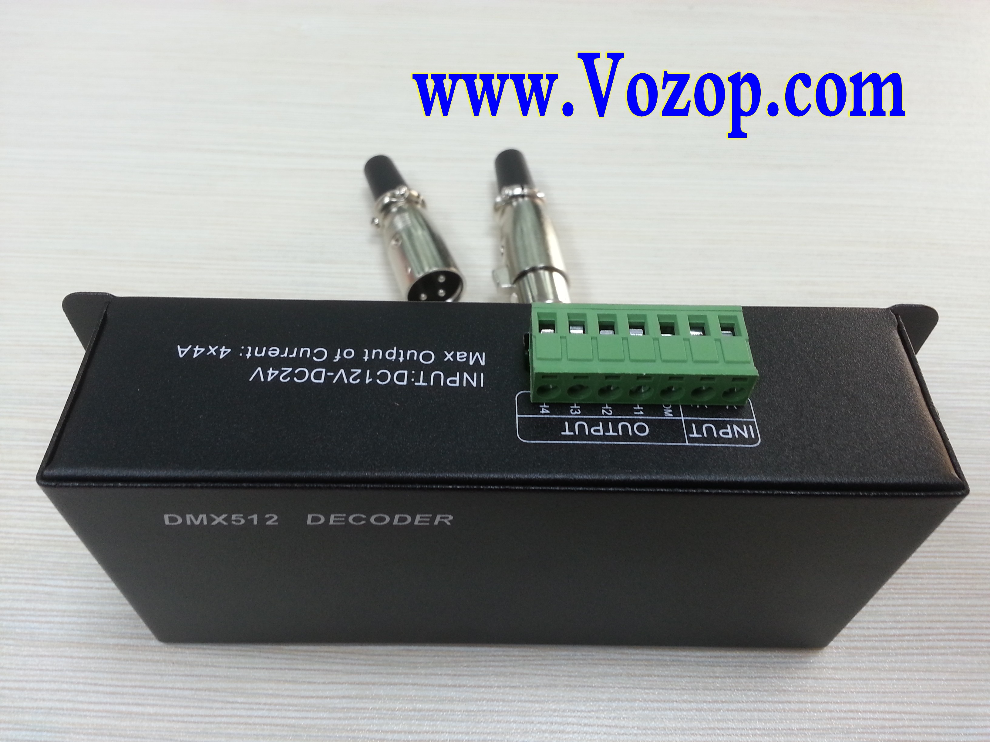 4_Channel_DMX512_Common_Anode_Controller_Dimmer