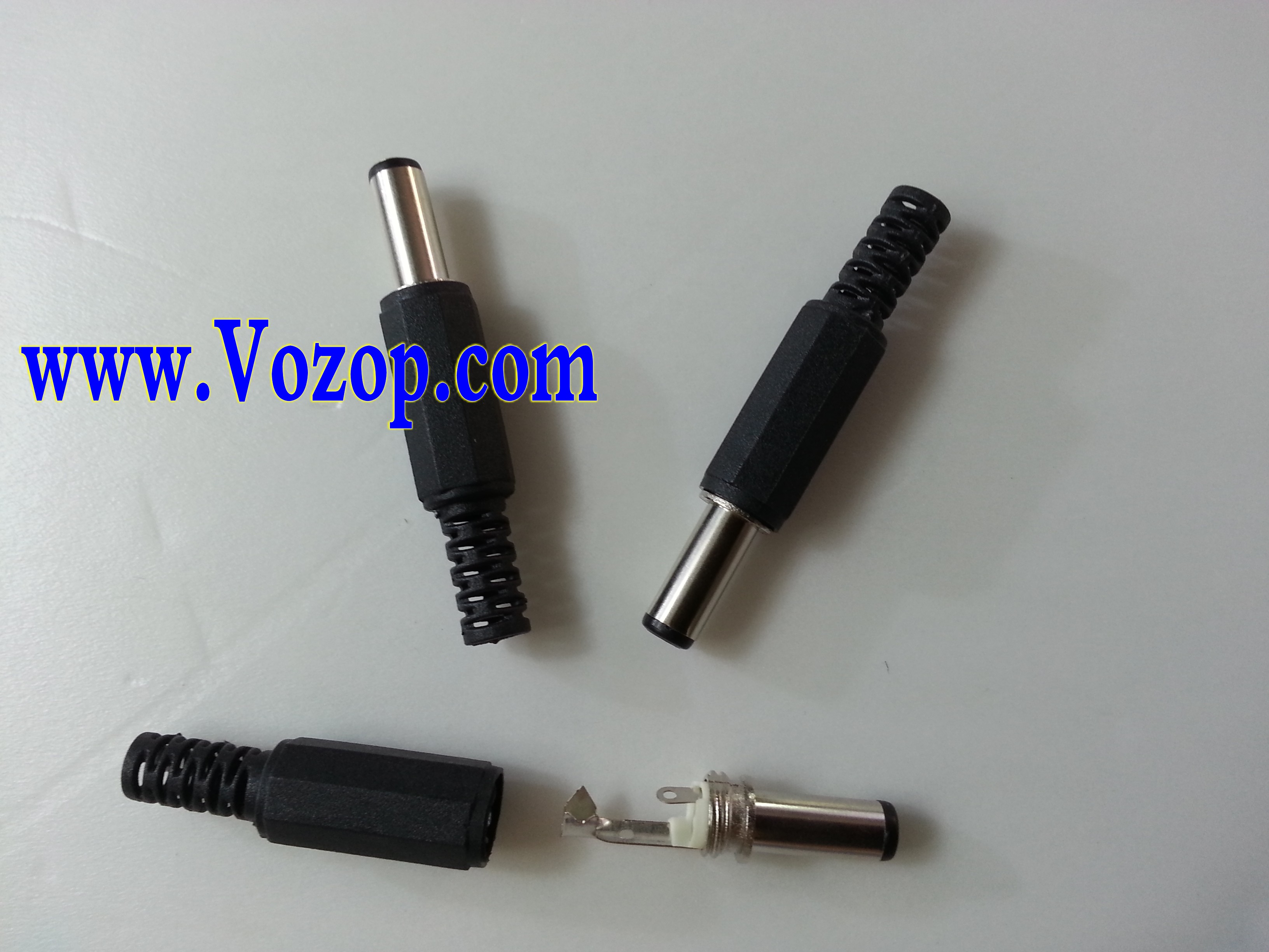 5.5mm_2.1mm_DC_Power_Cable_Male_Plug_Connect_Socket