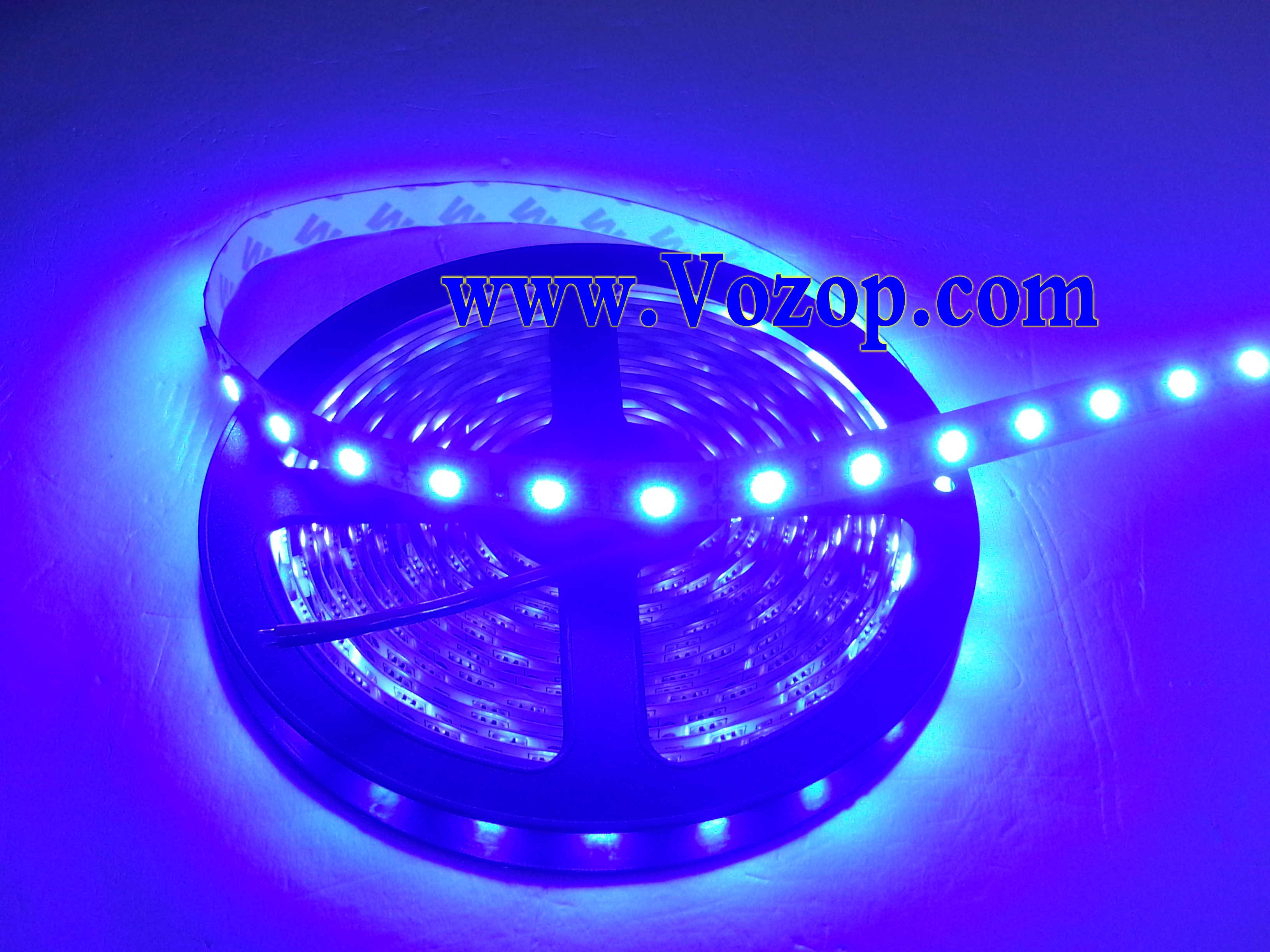5050_300LEDs_blue_color_LED_Lights_Non_Waterproof_tape_lights