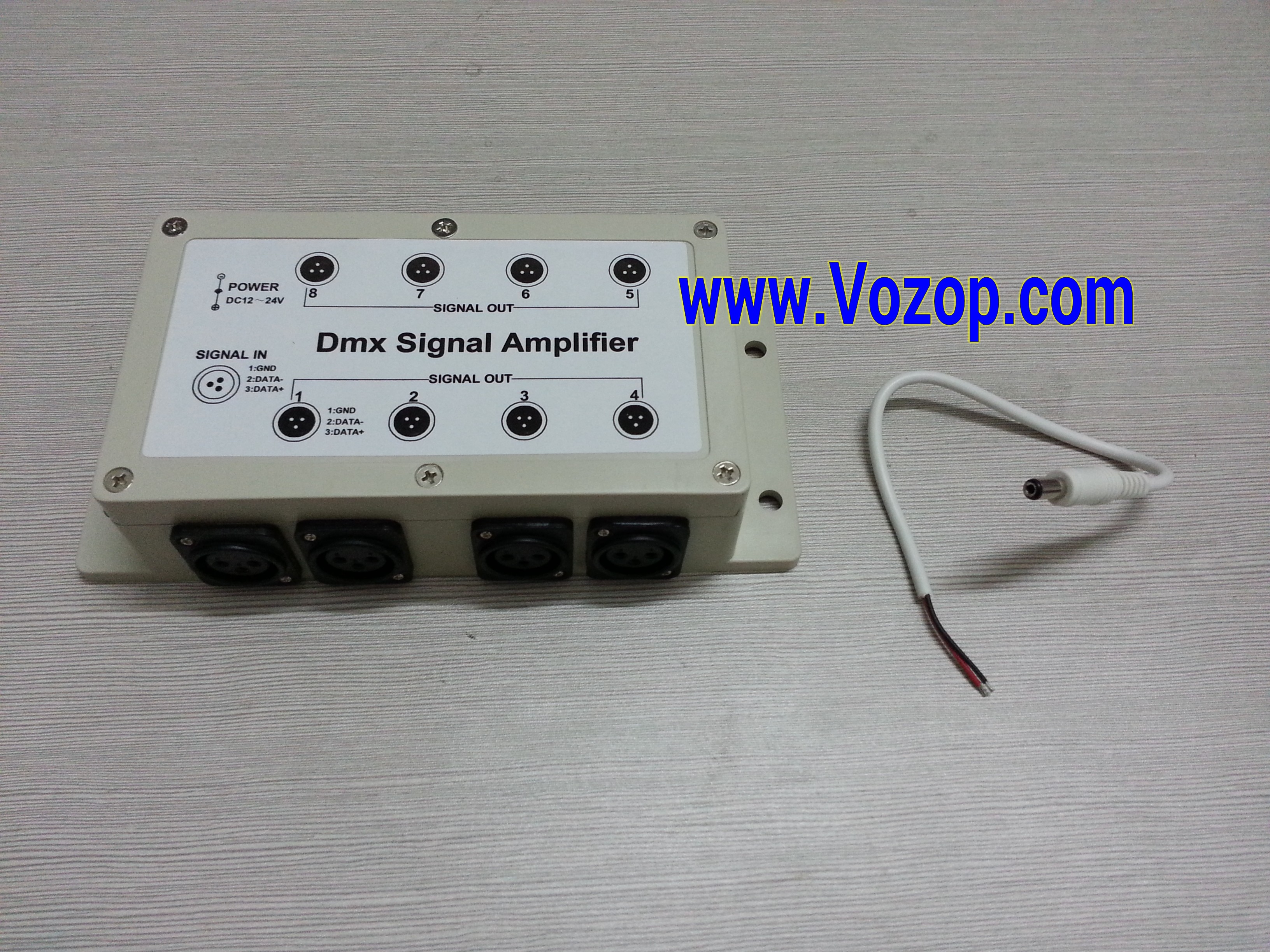 8_Channel_DMX_Signal_Amplifier_DC_12V_24V_Input