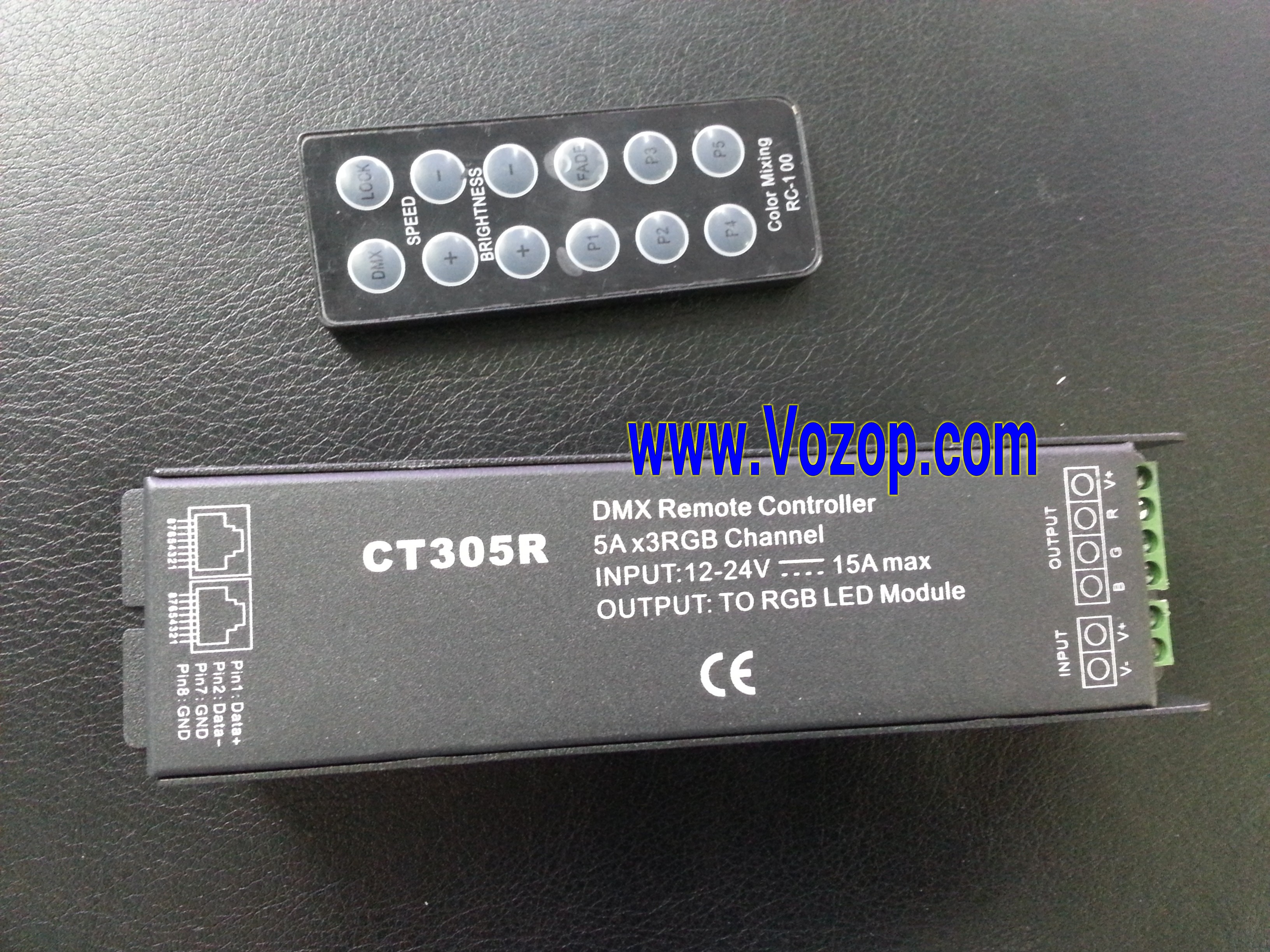 CT305R_IR_RGB_LED_Controller_DMX512_Decorder_DMX_Driver