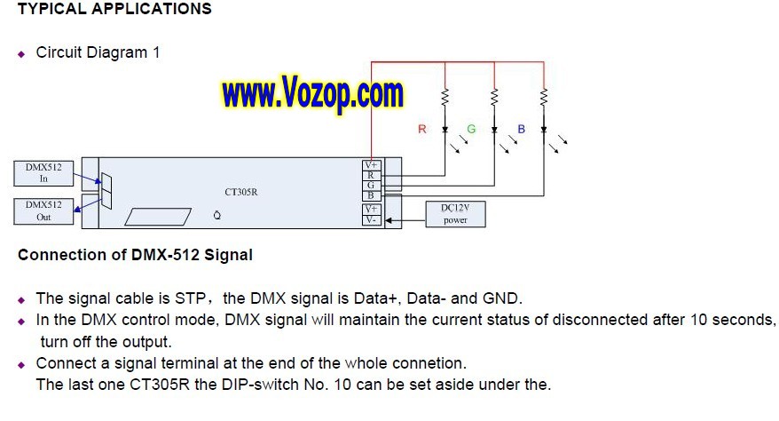 CT305R_dmx_LED_Controller_DMX512_Decorder_DMX_Drivers_15