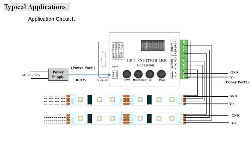 HC008_LED_Controller_for_WS2811_UCS1903_tm1809_tm1812_Addressable_LED_Strips_light