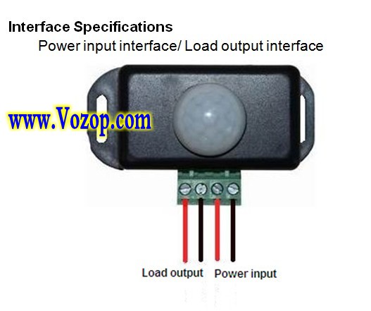 LED_Infrared_Detection_Sensor_Controller_Lighting_Time_Adjustable