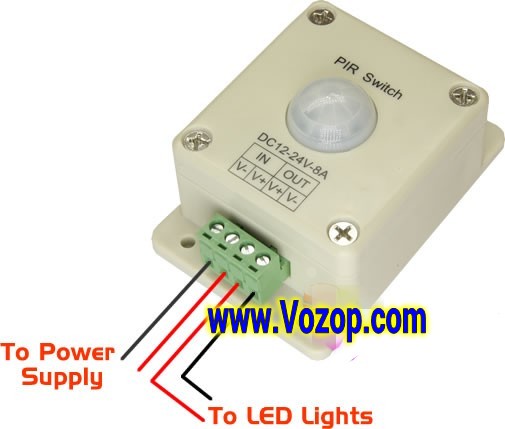 Motion_Sensing_On_Off_LED_Switch_LED_Conroller