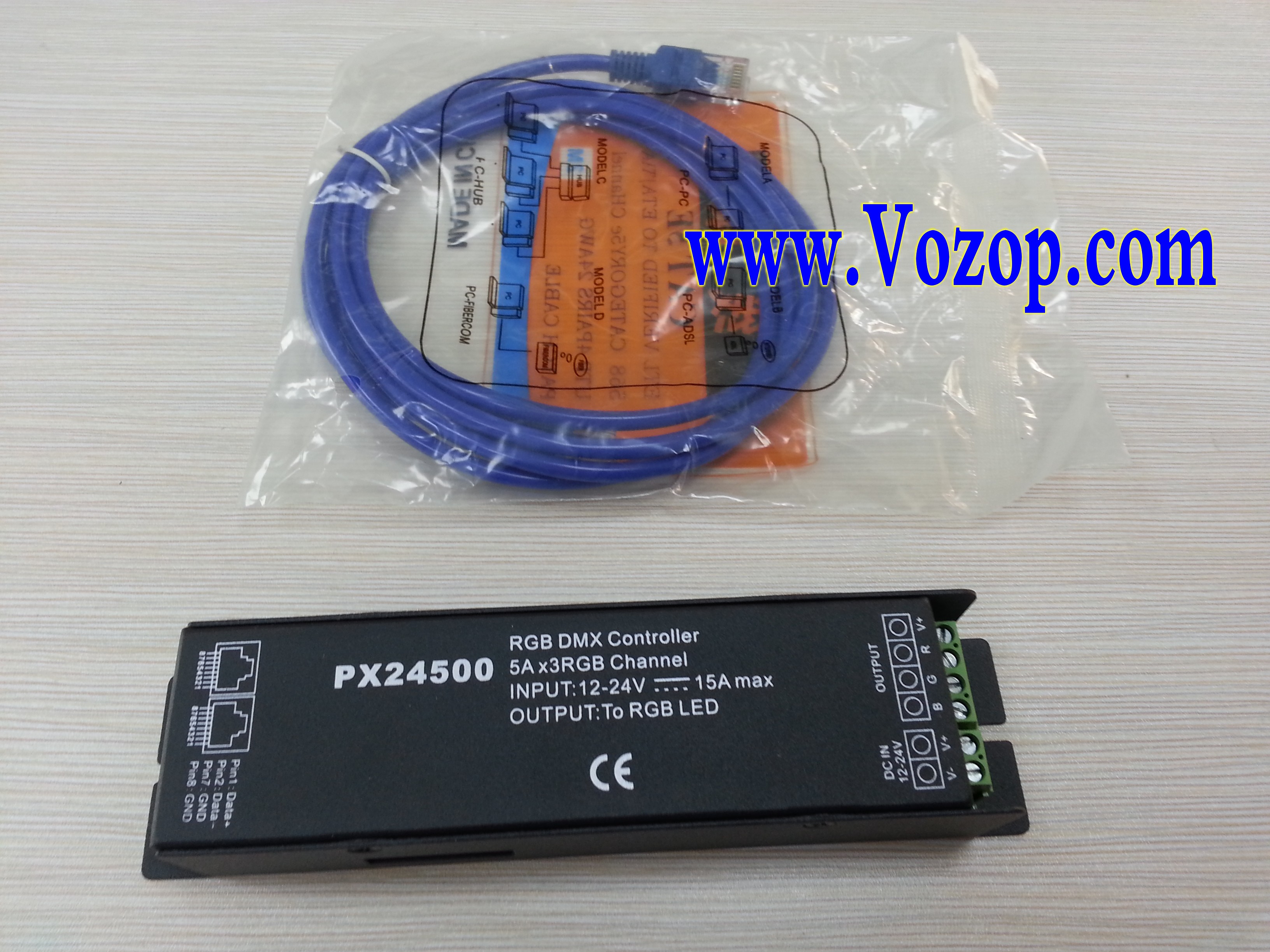 PX24500_decorder_RGB_Controller_DMX_Driver_for_LED_Lighting_project