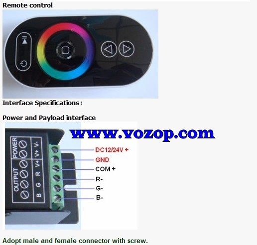 RGB_Controller_w_RF_Touch_Color_Remote