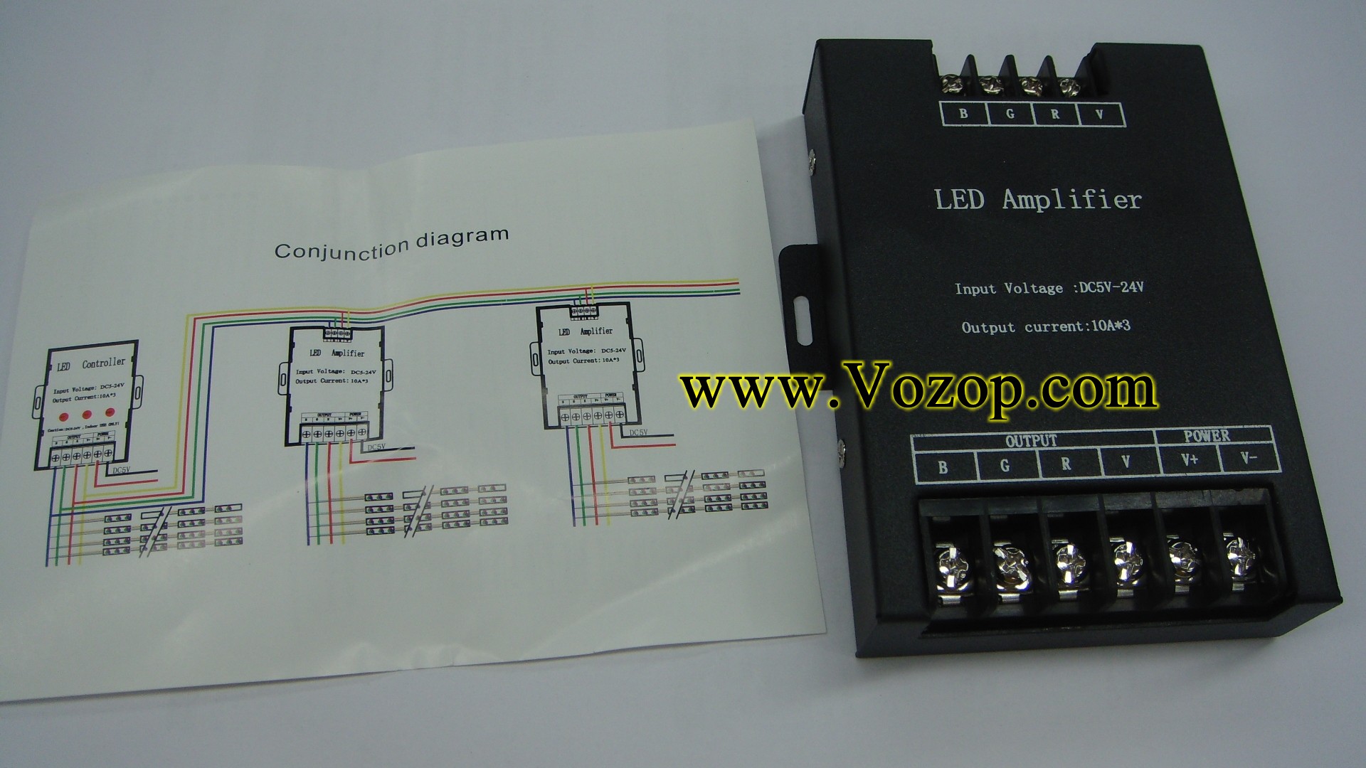 RGB_LED_Amplifier_10A_per_Ch