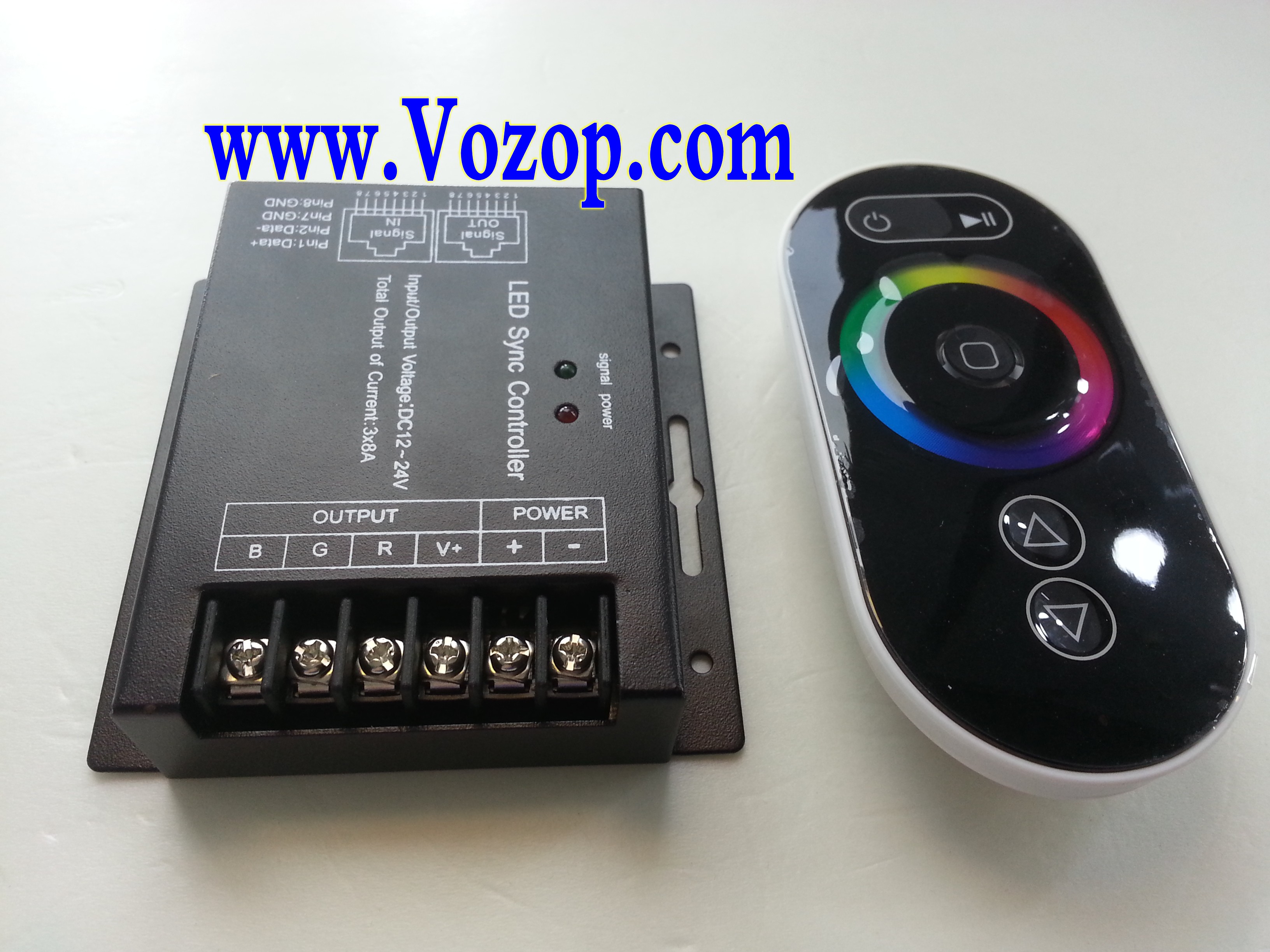 RGB_LED_Sync_Controller_with_Touch_Panel_RF_Remote_Control_2