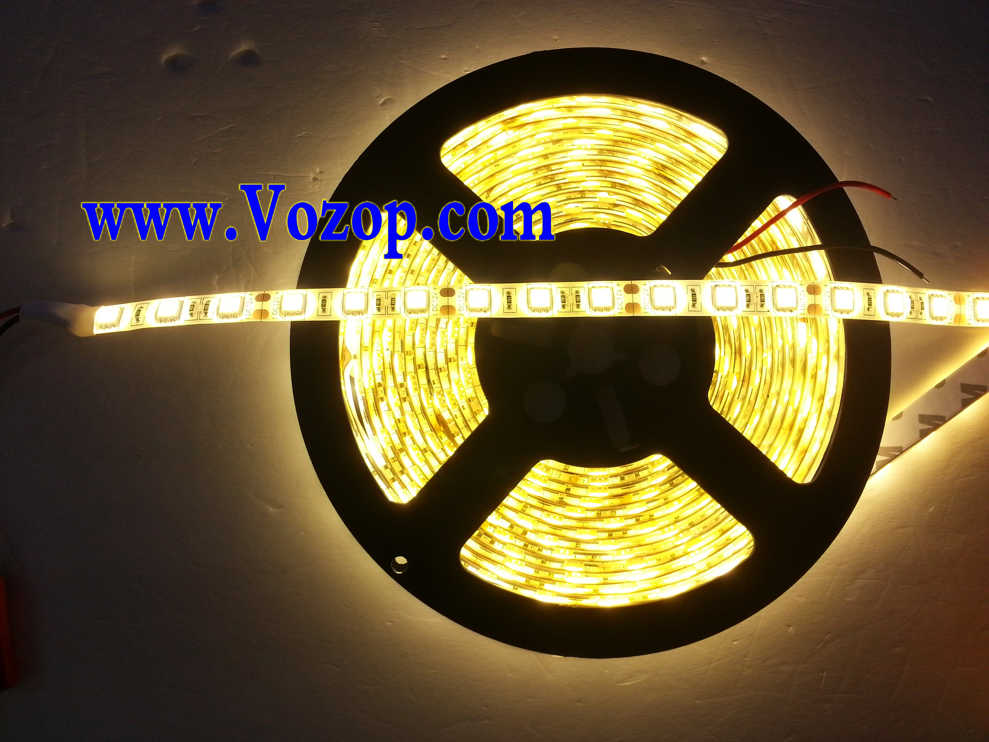 Warm_White_5050_SMD_LED_Flexible_Strip_light_ribbon