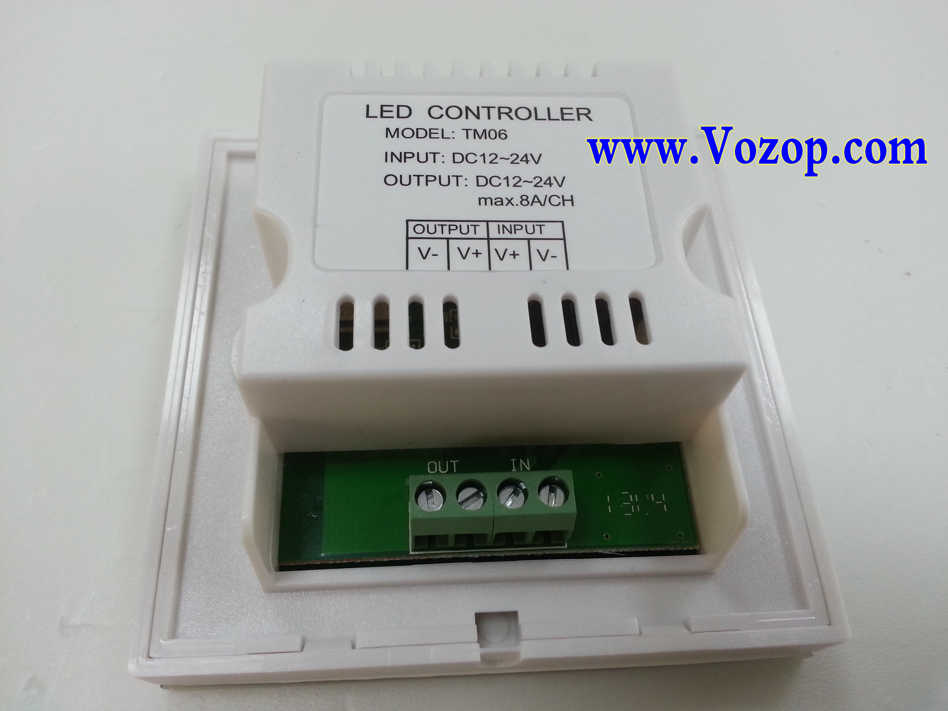 White_Style_Touch_LED_Controller_Wall_Switch_Ring_Touching_Panel_led_dimmers_wholesale
