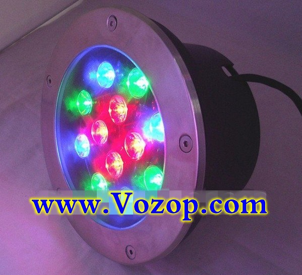 rgb_12W_Stainless_Steel_LED_Underground_Light_Outdoor_Buried_Light