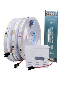 DC24V WS2811 Horse Race LED Strip 2835 120Led/m Running Water Flowing Light 3000K 4000K 6000K, Wireless Controller , DC24V Power 1 sold