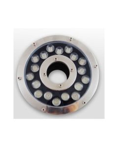 18W Underwater LED light IP68 Waterproof 12V/24V Fountain Aquarium Lamp